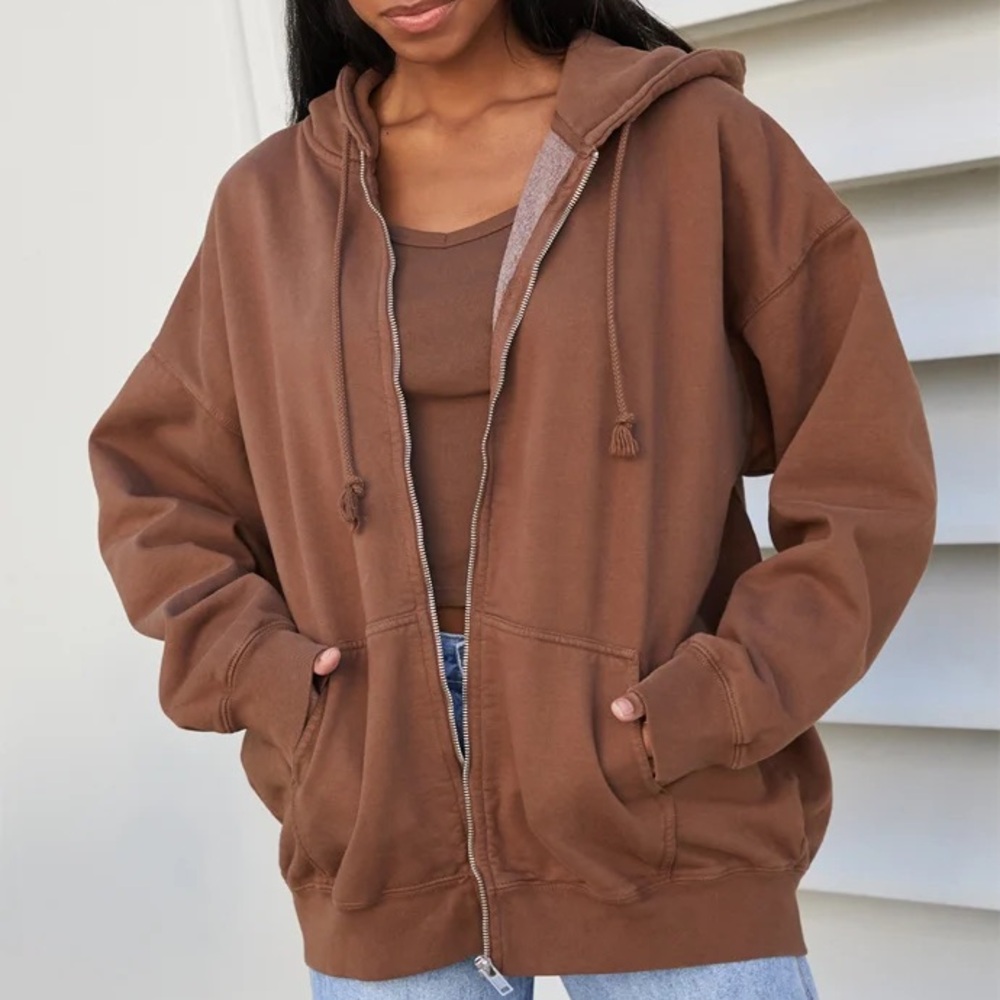 John Galt Brandy Melville Full Zip‎ Hoodie